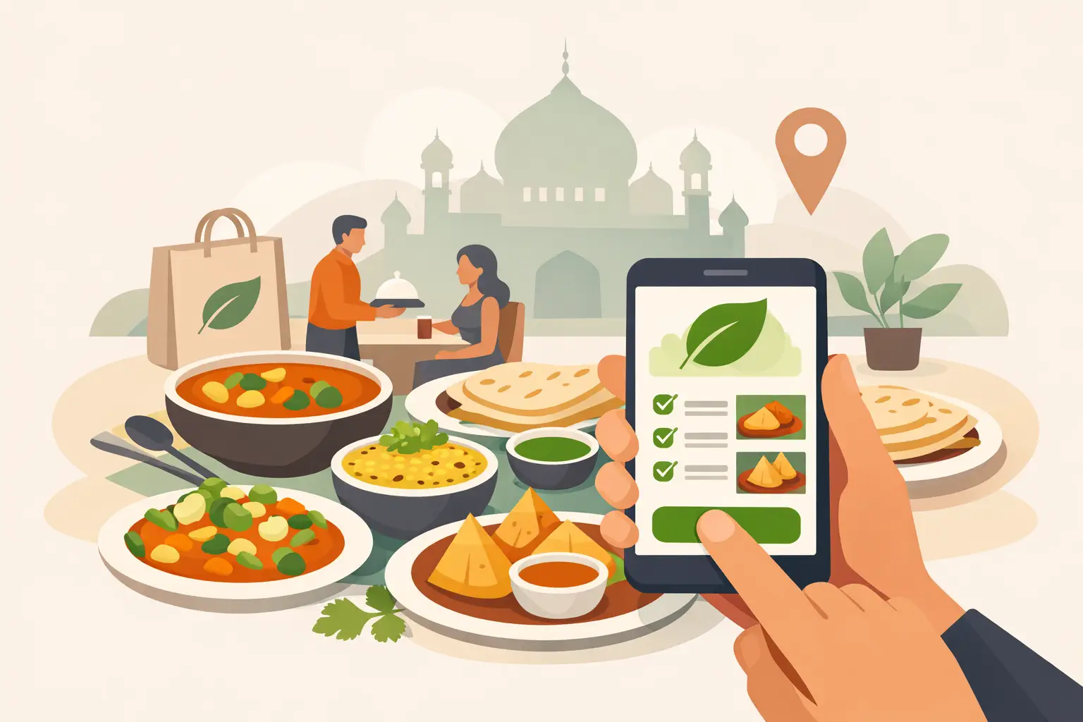 How to Order Vegan Indian Food Easily