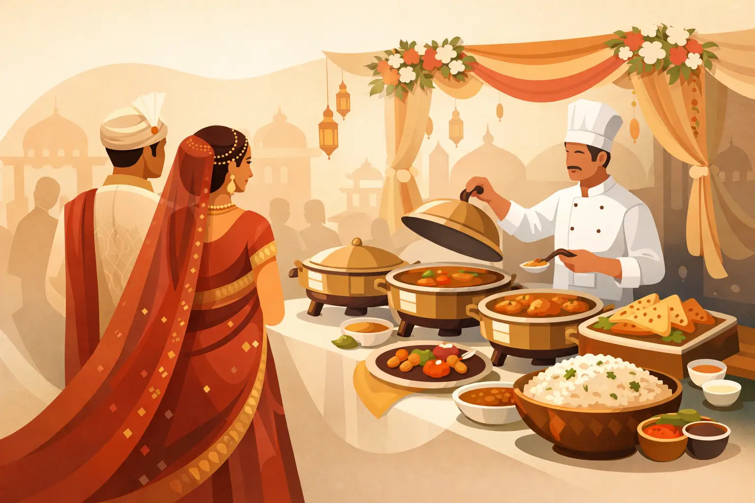 Indian Catering for Weddings Done Right