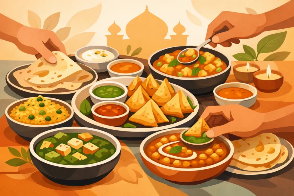 Best Vegetarian Indian Dinner Options to Share