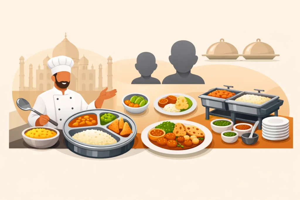 A Practical Guide to Indian Catering Portions