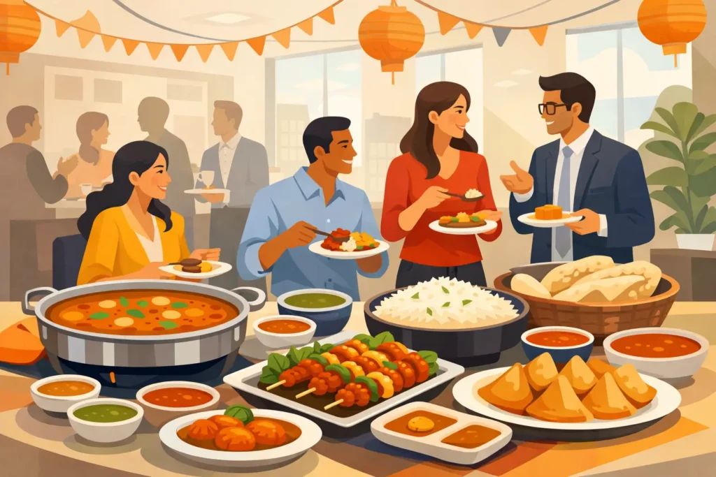 Indian Food for Office Parties Everyone Enjoys