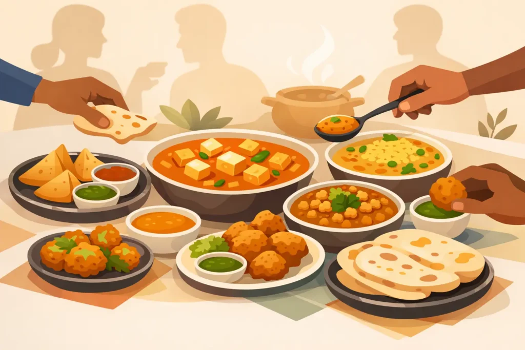 Top Vegetarian Indian Comfort Foods to Share