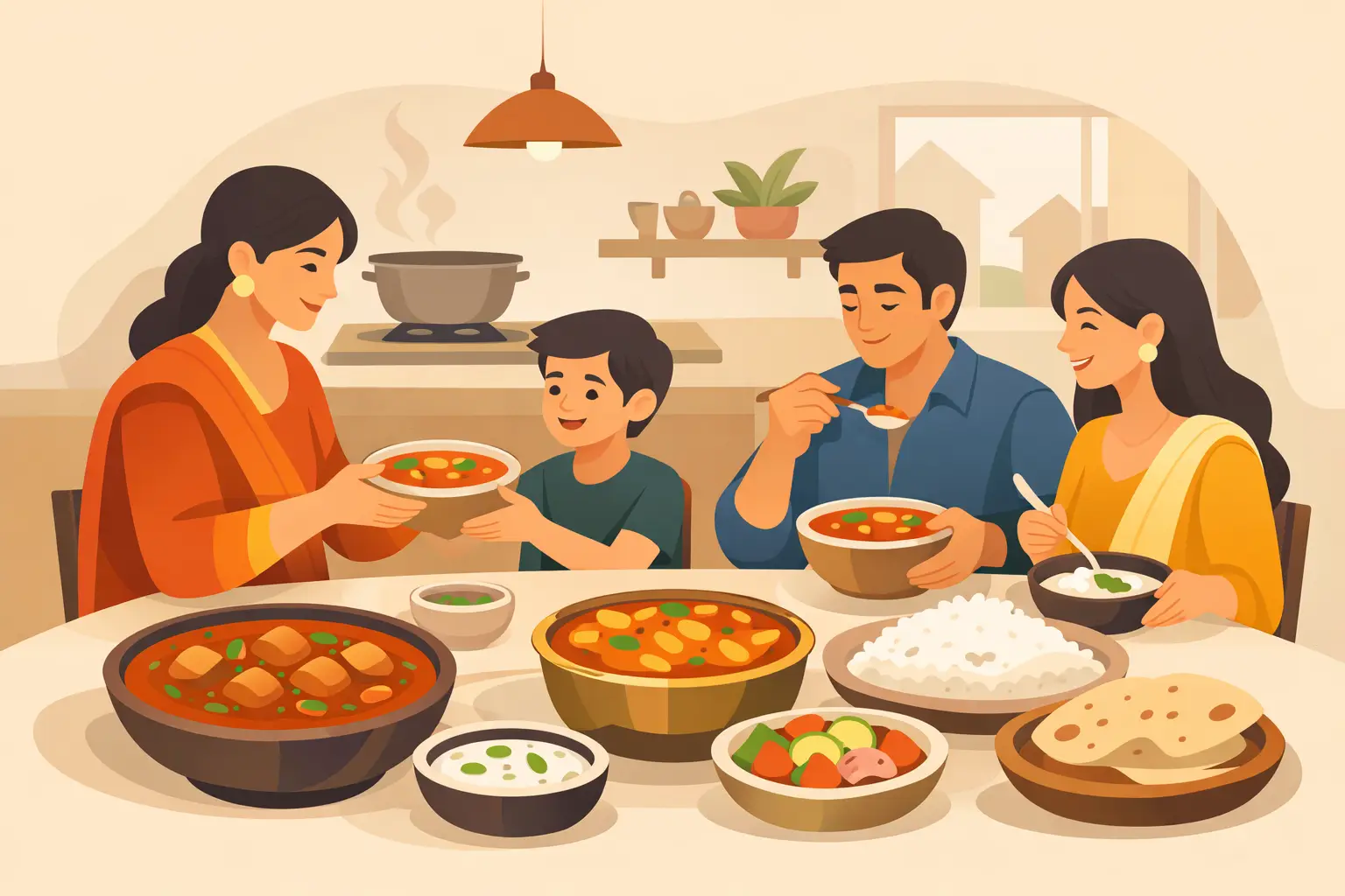 Traditional Curries for Family Dinners at Home